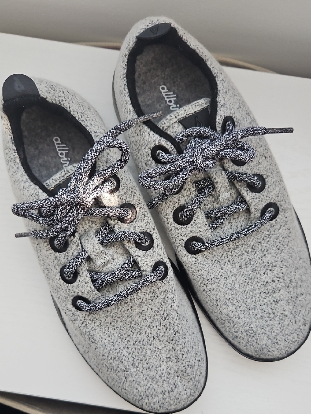 allbirds Women's Wool Sneaker - Heather Gray/Black
